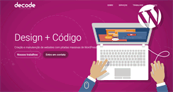 Desktop Screenshot of decodeweb.com.br