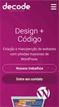 Mobile Screenshot of decodeweb.com.br